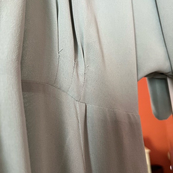 Brand new Reformation Winslow dress in Celadon Green Wrap Maxi (NWT) - Picture 6 of 9